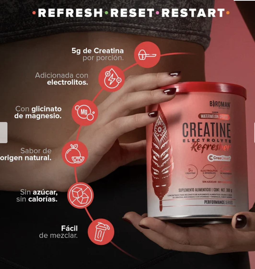 Creatine Refreshers Birdman Watermelon 300 gr foto 3