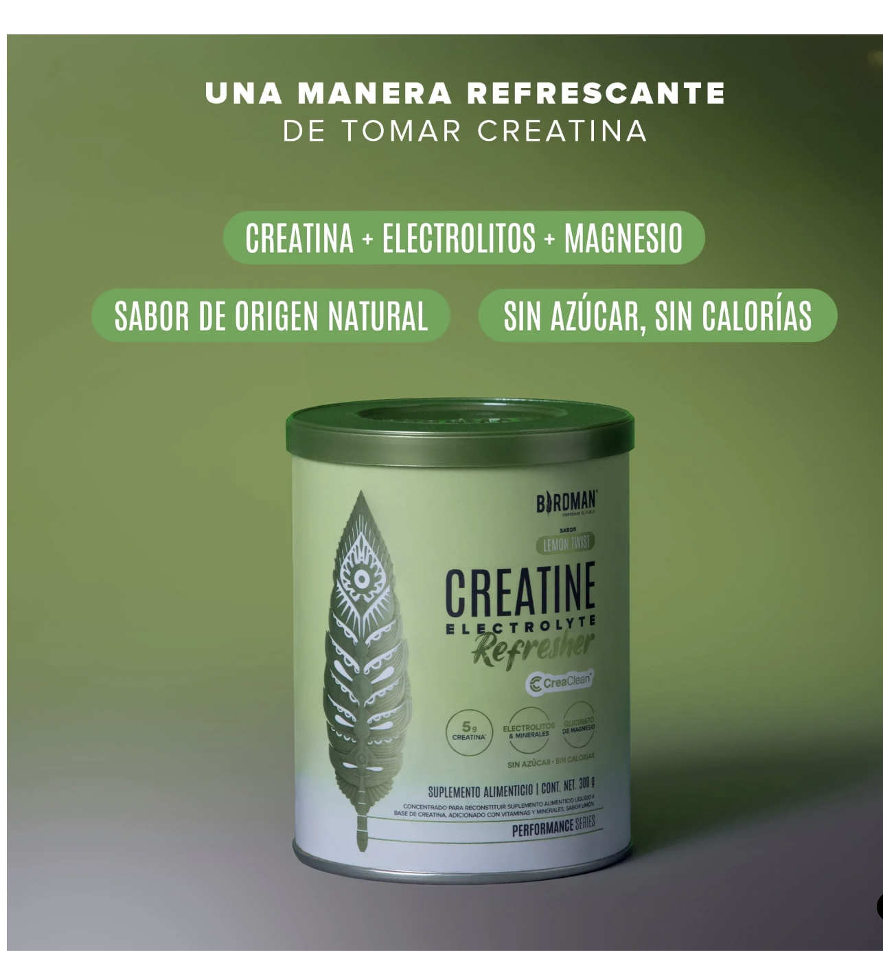 Creatine Refreshers Birdman Lemon Twist 300 gr foto 2