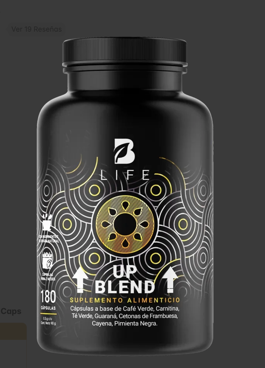Mezcla de Café Verde, Carnitina, Té Verde, Guaraná, Cetonas De Frambuesa y Cayena | 180 cápsulas
